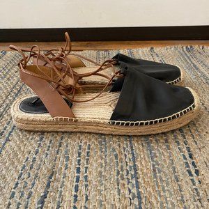 Coach espadrille sandals US10